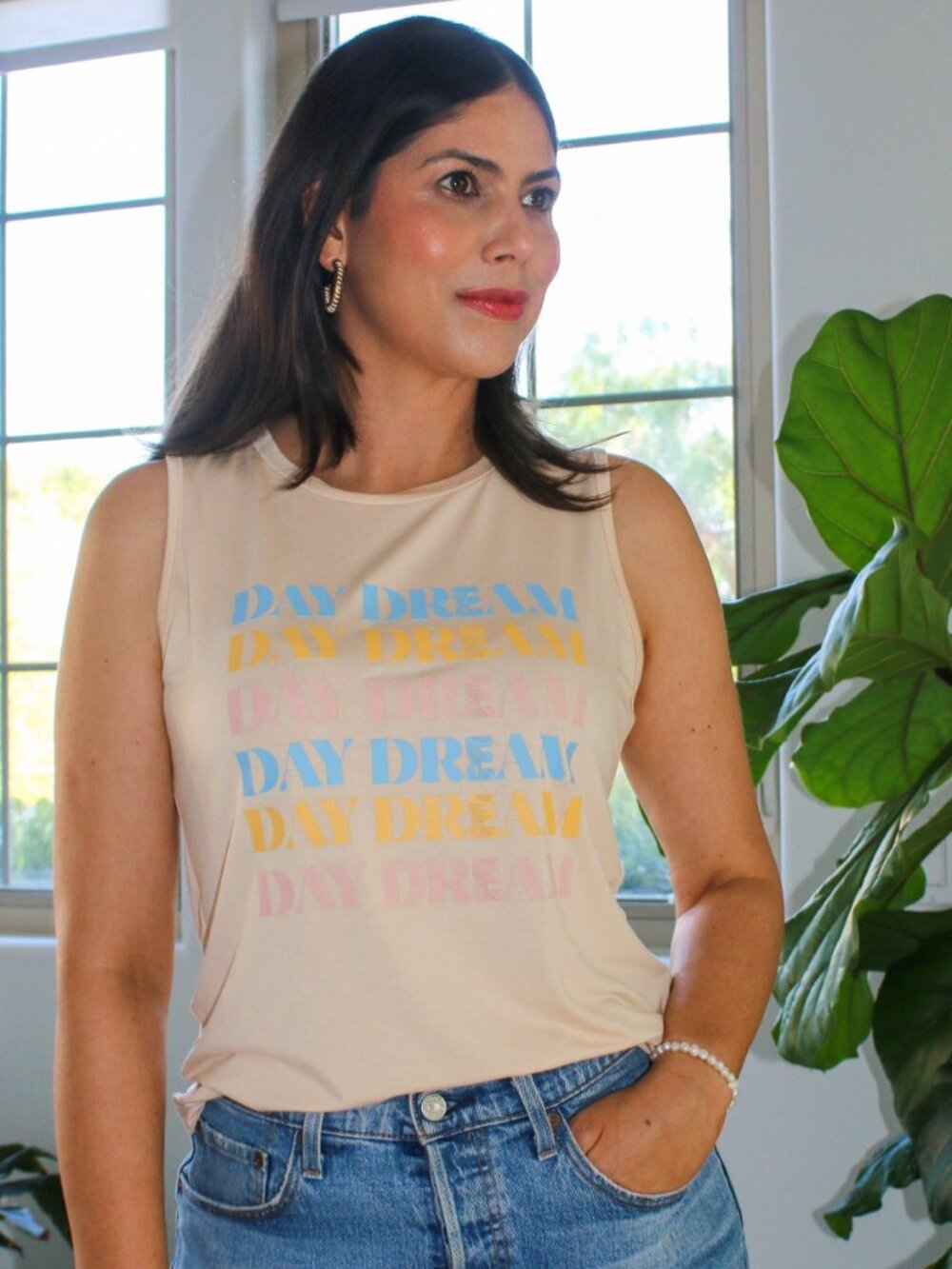 Beachly - Day Dream Tank - Sand